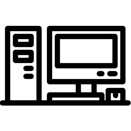 computer Berkahicon Lineal icon