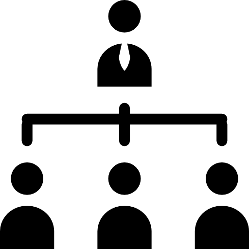 estructura jerarquica Berkahicon Fill icono