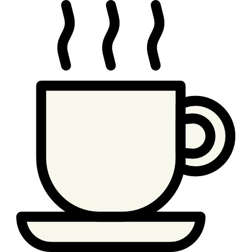 커피 Berkahicon Lineal Color icon
