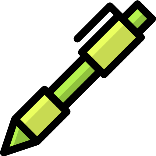 długopis Berkahicon Lineal Color ikona