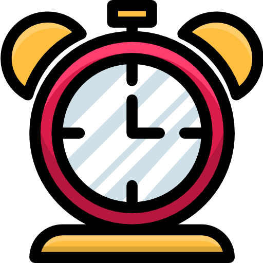 Alarm clock Berkahicon Lineal Color icon