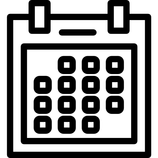 달력 Berkahicon Lineal icon
