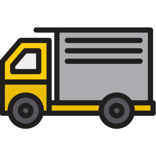 lastwagen srip Lineal Color icon