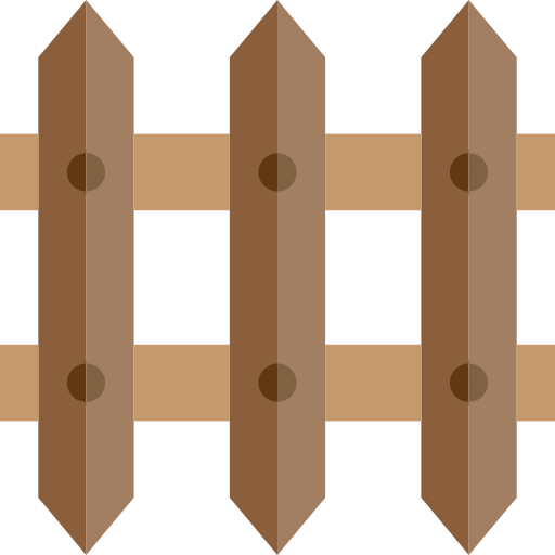 Fence srip Flat icon