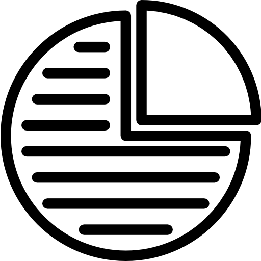 Pie chart Berkahicon Lineal icon