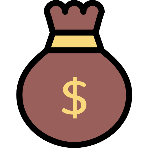 bolsa de dinero Berkahicon Lineal Color icono