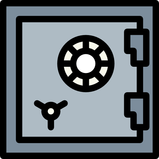 Safebox Berkahicon Lineal Color icon