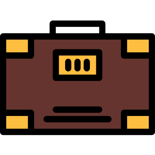 Briefcase Berkahicon Lineal Color icon