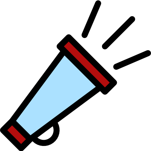 Megaphone Berkahicon Lineal Color icon