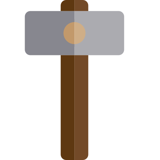 デッドブローハンマー srip Flat icon