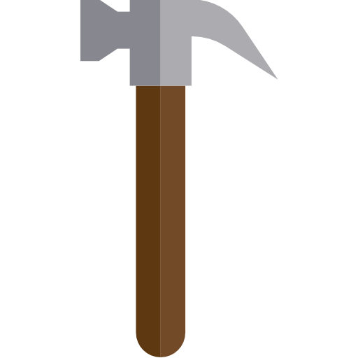 hammer srip Flat icon