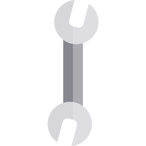 렌치 srip Flat icon