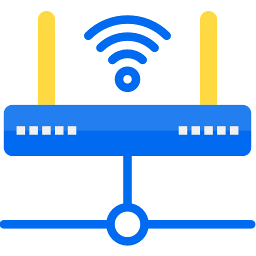 Wireless srip Flat icon