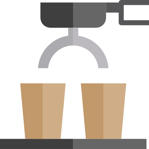 커피 메이커 srip Flat icon