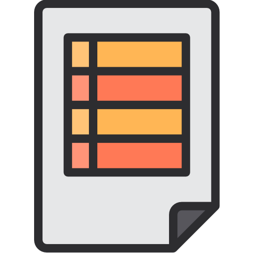 excel itim2101 Lineal Color icon