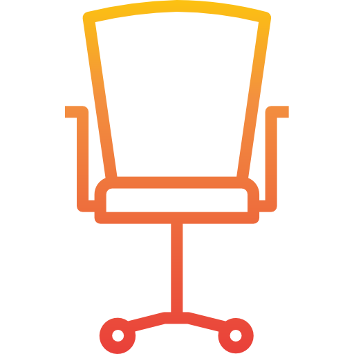 krzesło biurowe itim2101 Gradient ikona