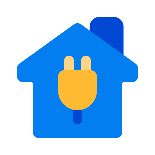 Electric home Generic color fill icon