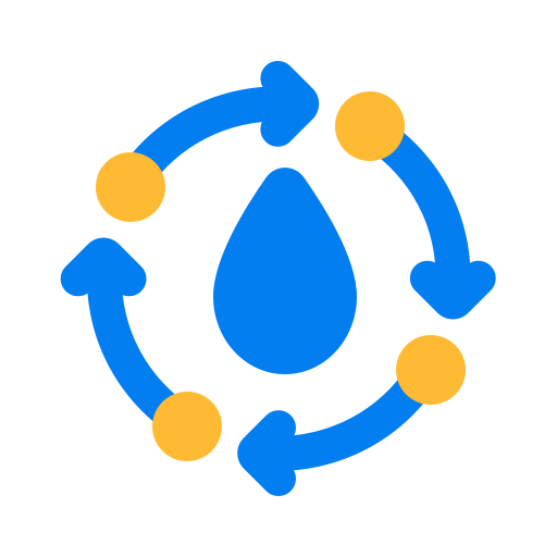 Water cycle Generic color fill icon