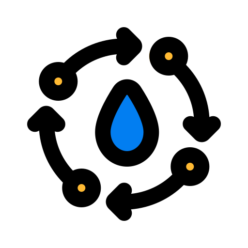 ciclo dell'acqua Generic color lineal-color icona