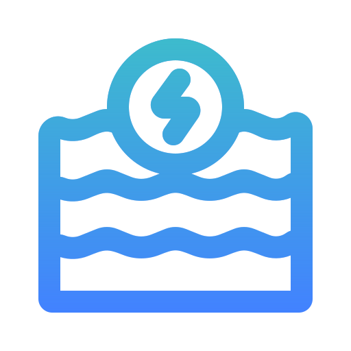 Waves Generic gradient outline icon