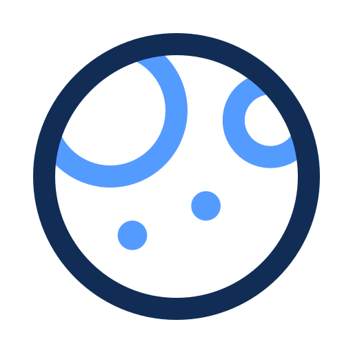보름달 Generic color outline icon