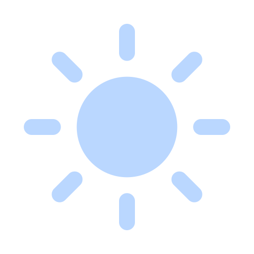 Sun Generic color fill icon