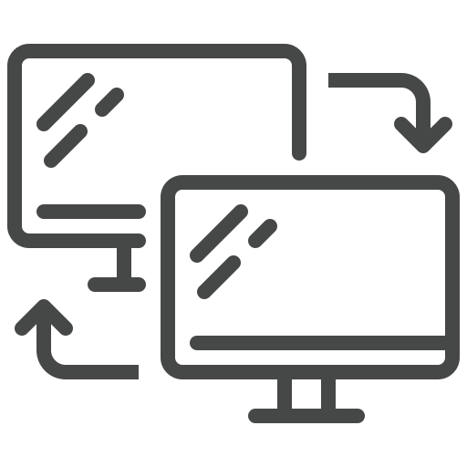 Монитор Generic outline иконка