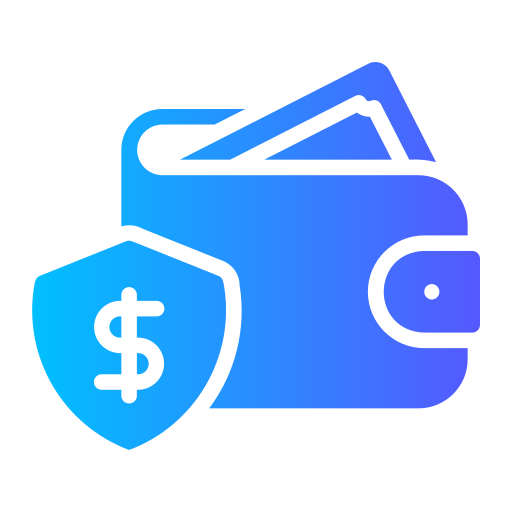 支払い保護 Generic gradient fill icon