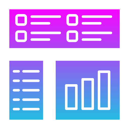 dashboard Generic gradient fill icoon