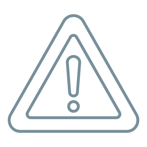 Warning Generic color outline icon