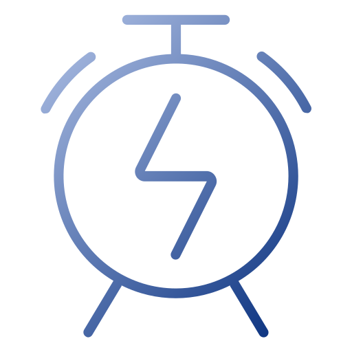 flash Generic gradient outline icoon