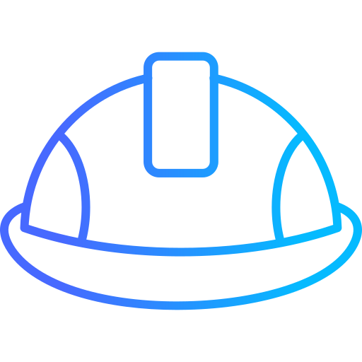 Worker hat Generic gradient outline icon