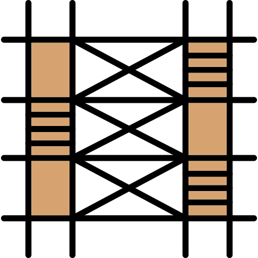 escaleras Generic color lineal-color icono