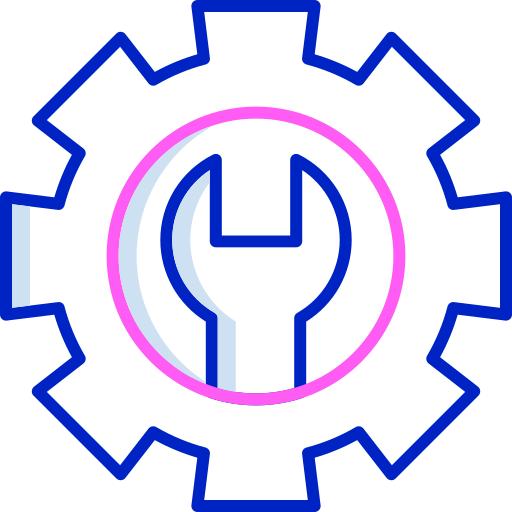 Зубчатое колесо Generic color lineal-color иконка