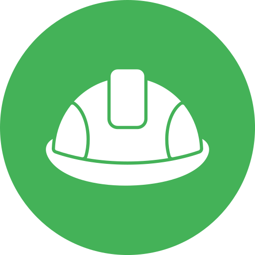 kapelusz robotniczy Generic color fill ikona