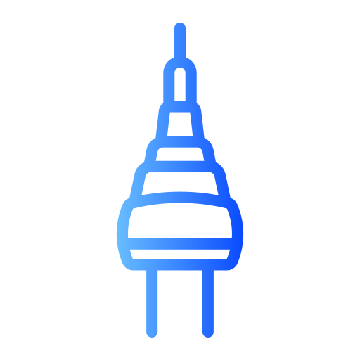 torre de seúl Generic gradient outline icono
