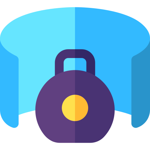 kettlebell Basic Rounded Flat icon