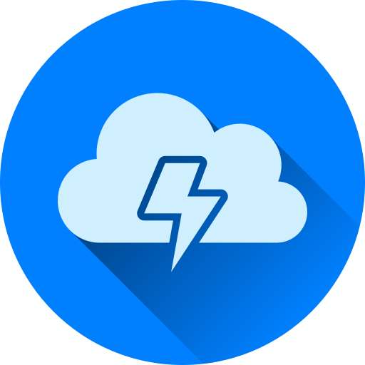 Thunderstorm Generic gradient fill icon