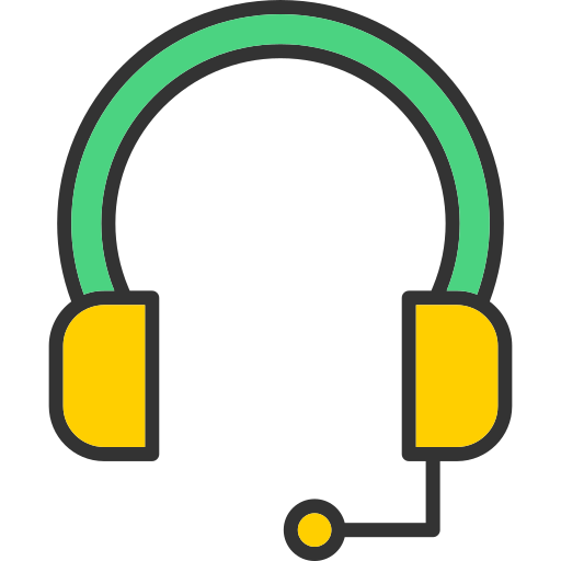 Headset Generic color lineal-color icon