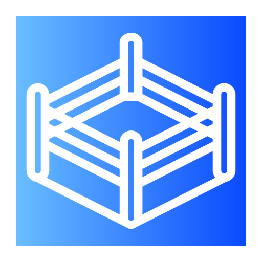 ring bokserski Generic gradient fill ikona