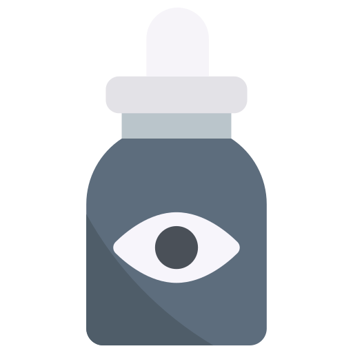 Eye drop Generic color fill icon