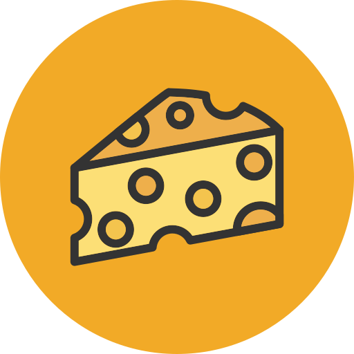 Cheese Generic color lineal-color icon