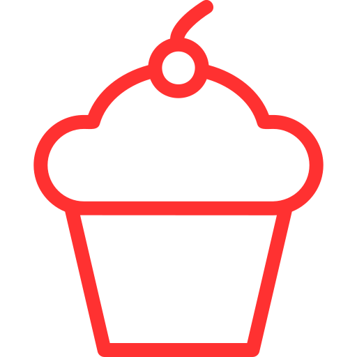 cupcake Generic color outline icoon