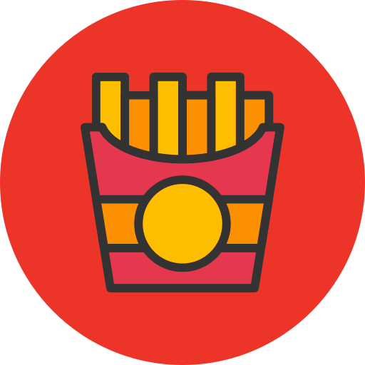 French fries Generic color lineal-color icon