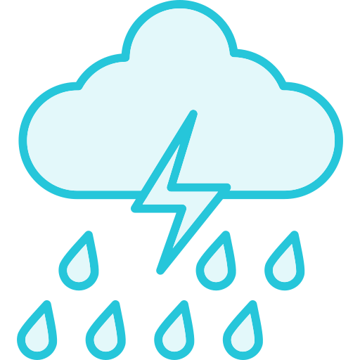 gewitter Generic color lineal-color icon