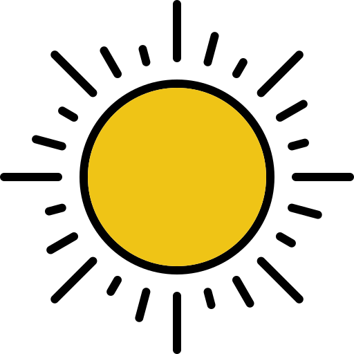 sol Generic color lineal-color Ícone