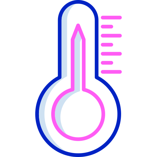 temperatura Generic color lineal-color ikona