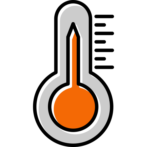 temperatura Generic color lineal-color icona