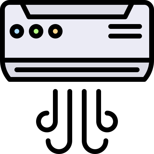 klimatyzator Generic color lineal-color ikona