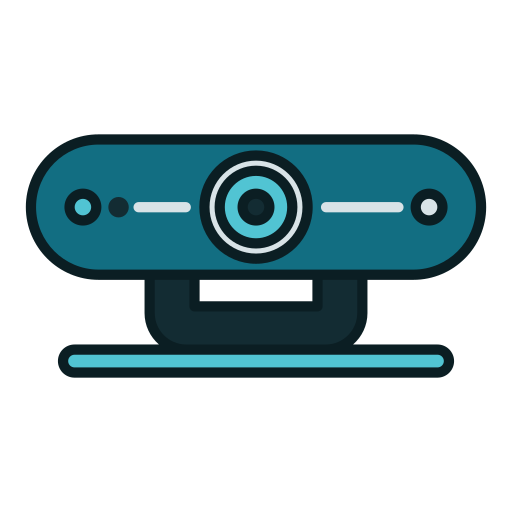 webcam Generic color lineal-color icon